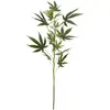 EUROPALMS Branche de chanvre artificielle 90 cm | Branche de cannabis ...