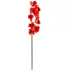 Europalms 61387 Plante de Décoration Cymbidium Spray Rouge 90 cm