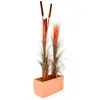 EUROPALMS Herbe artificielle à pistons Marron clair 152 cm