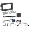 ACV Kit 2 DIN - Fiat - Ducato - 2021-2024 - Remplacement autoradio - Couleur noire - Connecteurs HU SWC