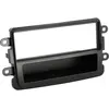 ACV Adaptateur de façade 1-DIN Dacia Dokker / Duster / Lodgy noir