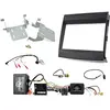 2-DIN Paneel Kit Porsche Cayenne 2011-2016 S.W.I./Amp MOST zwart