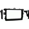 ACV 2-DIN radiopaneel Toyota Corolla/Verso(AR2)2009-2018 zwart (METRA)