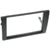 ACV Adaptateur de façade 2-DIN Audi A4 B6 / B7 2002 - 2009 noir