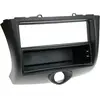 ACV Adaptateur de façade 2-DIN avec vide poche Toyota Yaris 1999 > 2003 noir