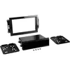 ACV 2-DIN Paneel geschikt voor Chrysler 300C/ PT Cruiser - Jeep Grand Cherokee - Kleur: zwart