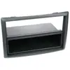 ACV Adaptateur de façade 2-DIN avec vide poche Renault Megane II noir