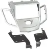 ACV 2-DIN Paneel geschikt voor Ford Fiesta zonder Multifunctioneel display 2008-2017 - Kleur: Zilver