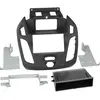 ACV 2-DIN Paneel geschikt voor met pocket Ford Transit Connect/ Tourneo 2014-2018 Kleur: Zwart