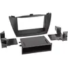 ACV 2-DIN Paneel geschikt voor Hyundai iX35 met Pocket 2010-2013 Kleur: Zwart