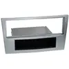 Adaptateur de façade 1-DIN avec vide poche Opel "new" chrome mat