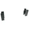 ADNAUTO Adaptateur de façade 1-DIN Seat Leon / Toledo 1999 noir