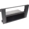 ACV 2-DIN Paneel geschikt voor Audi A6 2001-2005 - Kleur: Zwart