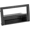 ACV 2-DIN Adaptateur de façade avec vide poche Skoda Fabia 2004 - 2007 noir