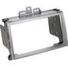ACV 2-DIN Paneel geschikt voor Hyundai I20 | 2009-2012 | Kleur: Zilver