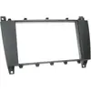Adaptateur de façade 2-DIN pour Mercedes Classe C W203 2004-2007 - ACV - Gris