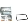 ACV Adaptateur de façade 2-DIN Alfa 159 / Brera / Spider noir