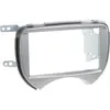 ADNAUTO Adaptateur de façade 2-DIN Nissan Micra (K13) 2011 - 2013 gris