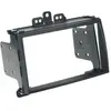 ACV 2-DIN Paneel geschikt voor Hyundai I20 2009-2012 Kleur: Rubbertouch Zwart