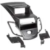 Adaptateur de façade 2-DIN - ACV - Ford Fiesta - Noir - Installation audio - Vide poche