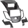 Adaptateur de façade 2-DIN Ford Fiesta - ACV - Noir - Avec Afficheur