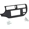 ACV 2-DIN Paneel geschikt voor Kia Rio 2011-2015 Kleur: Zwart