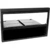 Adaptateur de façade 1-DIN avec vide poche Mazda MX-5 / 323 / 626 noir