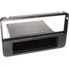 ACV Adaptateur de façade 1-DIN avec vide poche Alfa 159/ Brera/ Spider noir