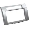 ACV 2-DIN Paneel geschikt voor Toyota Corolla Verso 2004-2009 - Kleur: zilver