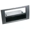 Adaptateur de façade 2-DIN avec vide poche - ACV - Ford - Anthracite