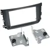 ADNAUTO Kit Support Autoradio compatible avec Smart Fortwo Noir