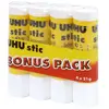 Bâtons de colle - UHU - Stic 21 g ×4 - Sans solvant - Sèche transparen...