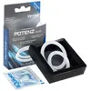 JOYDIVISION POTENZduo Transparent, Taille M, Anneau pénien en silicone médical, Anneau de puissance, Love-Toys