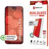 Displex Real Glass, 2D Panzerglas + Handyhülle (1 pièce(s), Apple iPho...
