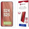 Displex Real Glass Premium Screenprotector met Applicator voor Samsung...