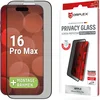 Displex Screenprotector Privacy Glass Full Cover voor de iPhone 16 Pro Max