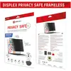 Displex Privacy Safe randlos, Laptop Blickschutzfilter (12.44", 16 : 9...