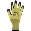 Asatex - Gant taille 10 jaune/noir en 388 catégorie epi ii nylon avec latex naturel