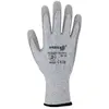 ASATEX Gant de protection contre les coupures taille 9 gris/gris en 388 catégorie epi ii HDPE/nylon/élasth./fibre verre ac pu