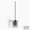 Dornbracht wc borstelset, wandmodel, kristalglas, 83900970-00