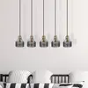 Näve, Suspension, Suspension à 5 branches Foro noir doré (E27)
