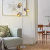 Näve, Lampadaire, Lampadaire Maron h : 152,8cm brun (E14)
