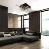 Näve, Applique + plafonnier, Plafonnier LED ANCONA L : 51 cm avec rétr...