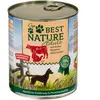 Best Nature Adult 6 x 800 g pour chien - dinde, boeuf, carottes