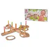 Jeu de croix Eichhorn en bois de pin