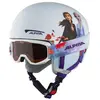 ALPINA ZUPO DISNEY Set   Ensemble de lunettes de ski et casque de ski ...
