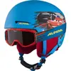 Alpina Zupo Disney Skihelm + Piney Skibril - Cars |  | Maat: 51 - 55 cm