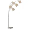 FISCHER & HONSEL Lampadaire lampadaire lampe de salon interrupteur rotatif 5 lampes H 180 cm