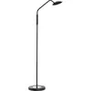 Fischer & Honsel - Vloerlamp Tallri - 1x LED 7,5 W (incl.) - Zwarte Za...