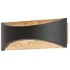 Fischer & Honsel Applique murale murale 2 x LED 3 W Noir IP44 30259 11...